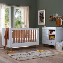 Tutti Bambini Como 2 Piece Room Set - White / Rosewood