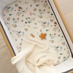 Tutti Bambini Cot Fitted Sheets 2pk - Our Planet