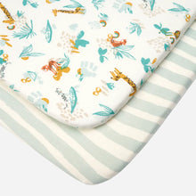 Tutti Bambini Cot Bed Fitted Sheets 2pk - Run Wild