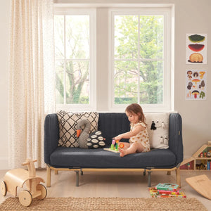 Tutti Bambini Cozee XL Junior Bed & Sofa Expansion Pack - Oak / Liquorice  FREE Delivery