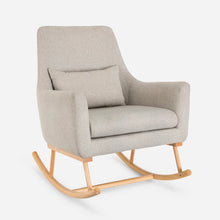 Tutti Bambini Oscar Rocking Chair & Pouffe Set - Pebble (Grey)