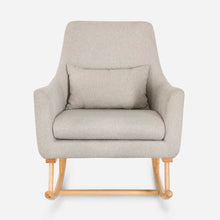Tutti Bambini Oscar Rocking Chair & Pouffe Set - Pebble (Grey)