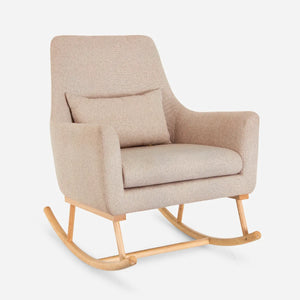 Tutti Bambini Oscar Rocking Chair & Pouffe Set - Stone (Natural)