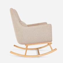 Tutti Bambini Oscar Rocking Chair & Pouffe Set - Stone (Natural)