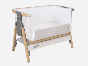 Tutti Bambini CoZee Bedside Crib - Sterling Silver - Our Planet Starter Pack & Protector