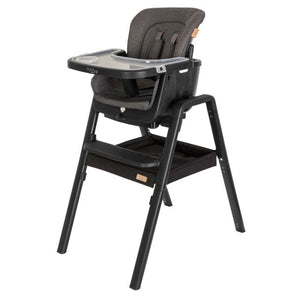 Tutti Bambini Nova Evolutionary Highchair - Oak/Grey - Stylish, Safe and Adjustable for Your Growing Child